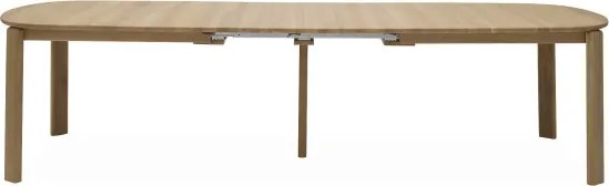 Ovalis bővíthető étkezőasztal