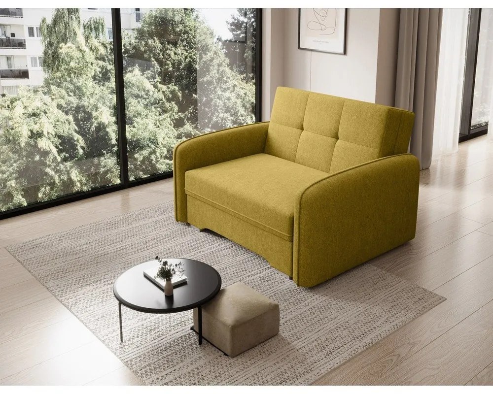 Sárga fotel Laine – ELTAP