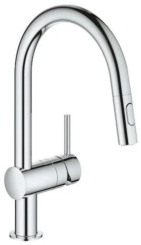 Grohe Minta mosogató csaptelep kihúzható zuhannyal króm 32321002 G32321002