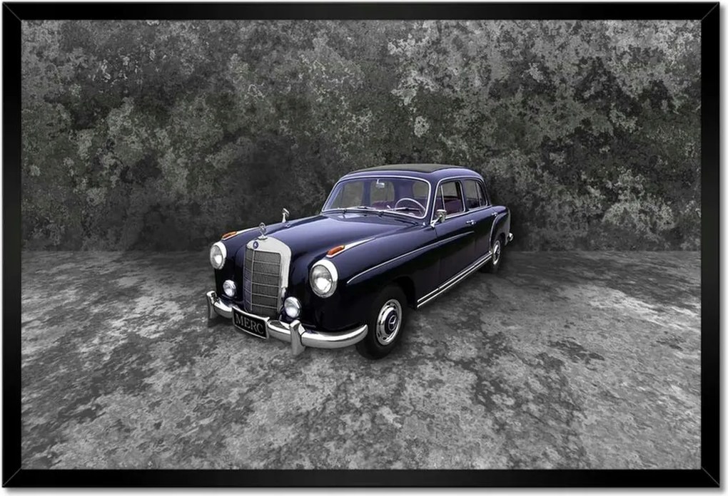 Poszterek keretben 60x40 Oldtimer Mercedes Auto