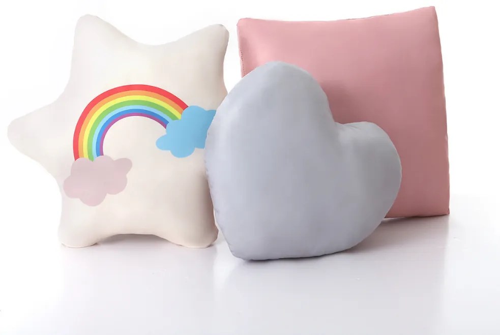 JULIA gyerek teepee sátor, 160x120x120cm, bézs/rózsaszín Jurhan