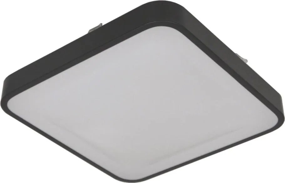 WILTON mennyezeti lámpatest érzékelővel 2xE27/60W/230V 33x33 cm antracit