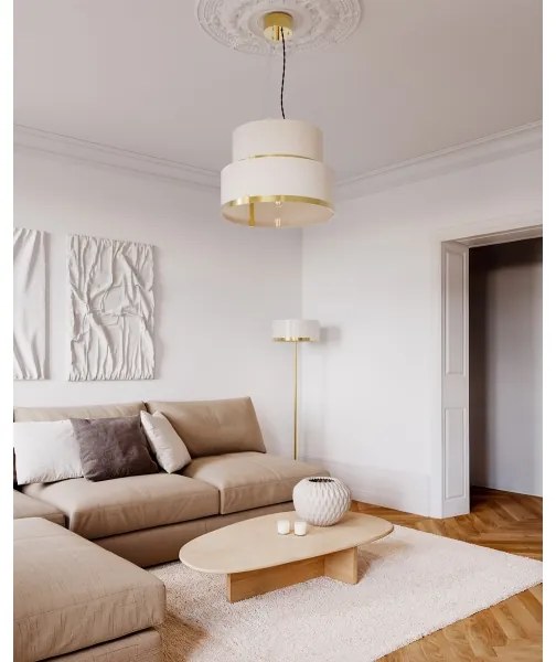 ByRydens 4211010-6509 - MARCEL kábeles csillár 2xE27/8W/230V