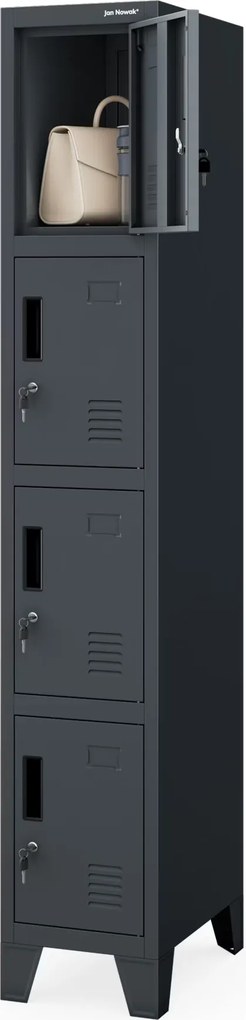 ROBERT 1 Plus rekeszes öltözőszekrény 292 x 1720 x 450 mm