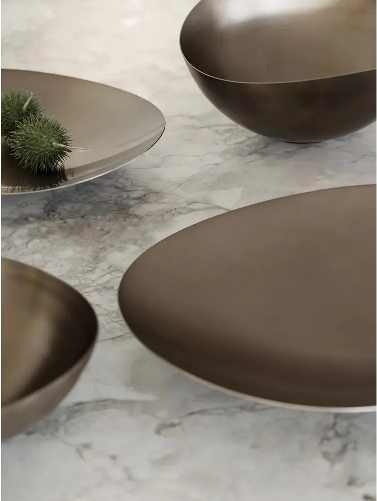 Rozsdamentes acél dekoratív tálca 28x34 cm Ondea – Blomus