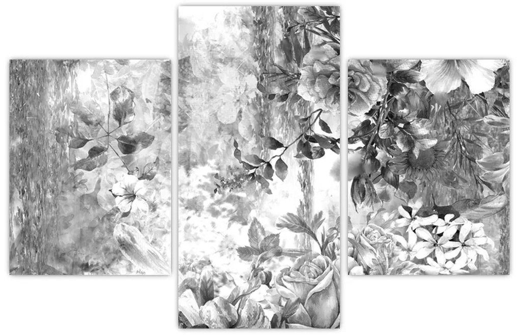 Kép - Romantikus kert (90x60 cm)