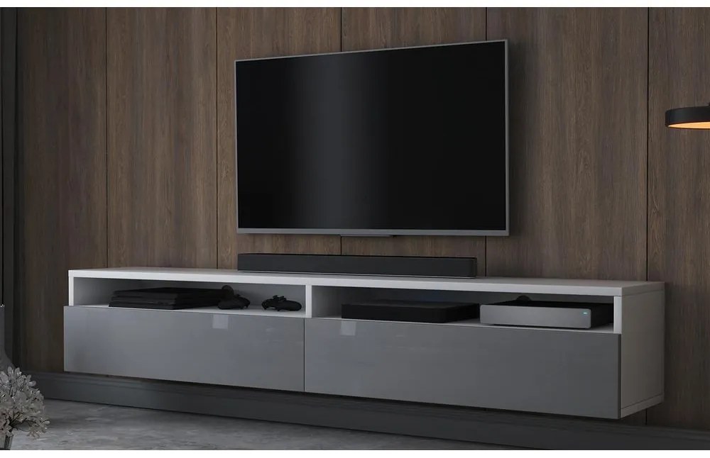 Tv szekrény/asztal Redcan 180 (fehér + szürke). 1098682