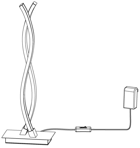 Eglo 99318 - LED Asztali lámpa LASANA LED/10W/230V