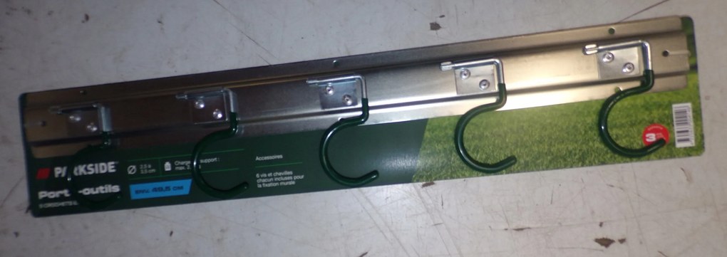 Akasztó Fali tartó Kerti szerszámokhoz Seprűk Gereblye Díszléc Akasztó