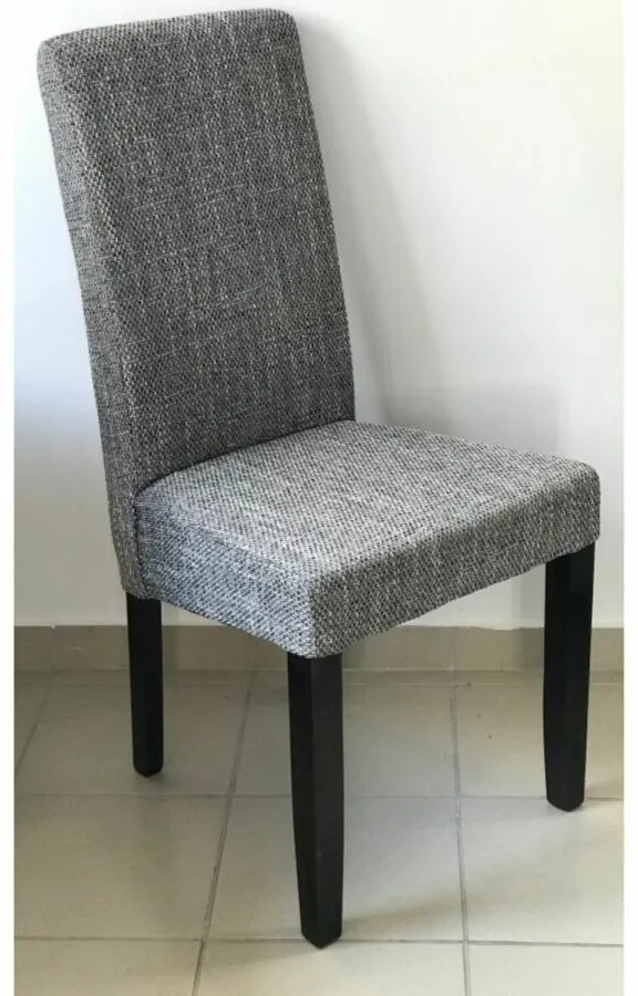 Berta szék, wenge-szürke zsákszövet