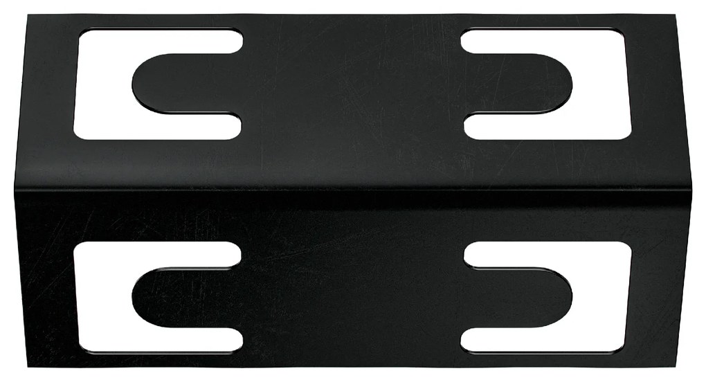 Deuba Sarok 6-polcos polc - fekete