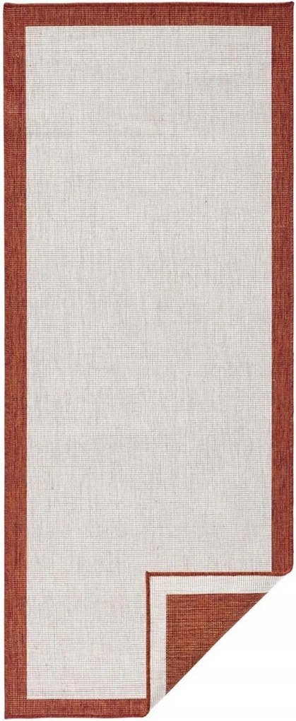 Futószőnyeg 80x250cm, kétoldalas, zsinóros, lapos szövésű folyosóra/előszobába