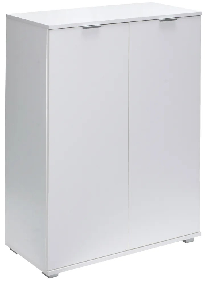 Casaria® Alba szekrény 2 ajtóval - fehér