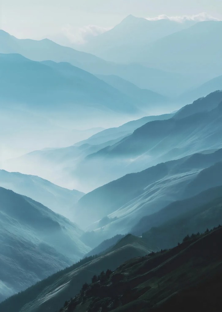 Poszter 67,5x95cm Felhők között