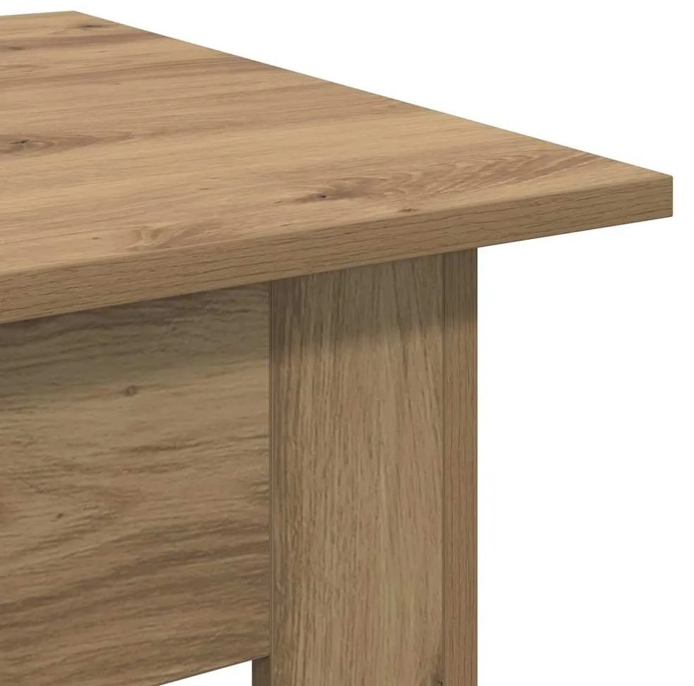 vidaXL Dohányzóasztal Artisan tölgy 55 x 55 x 42 cm Faanyag