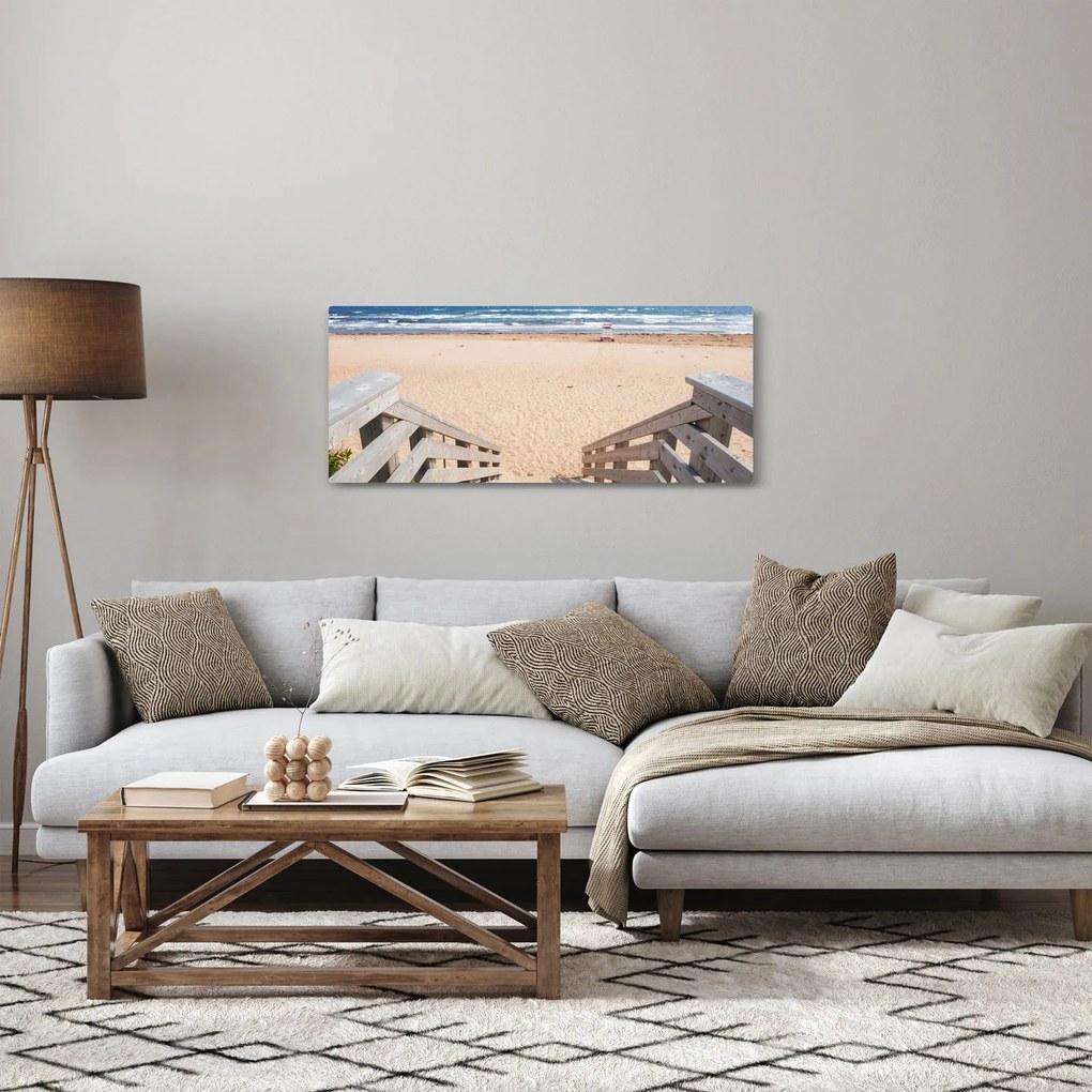 Kép - Tengerpart (120x50 cm)