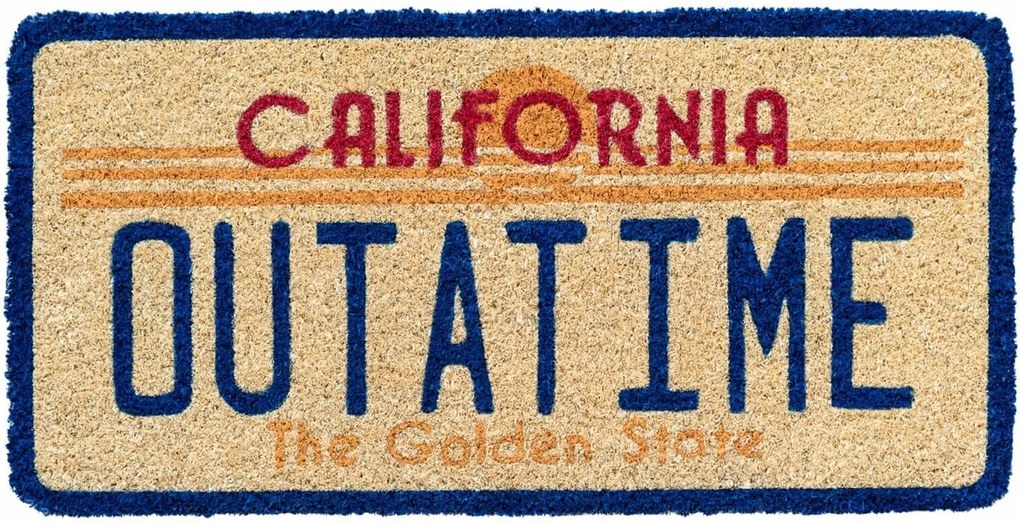 Lábtörlő Az Ajtó Alá Kókusz külső Vissza a jövőbe