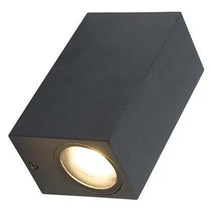 3 darabos intelligens fali lámpa szett fekete 2-lámpás IP44 Zigbee GU10-zel - Baleno