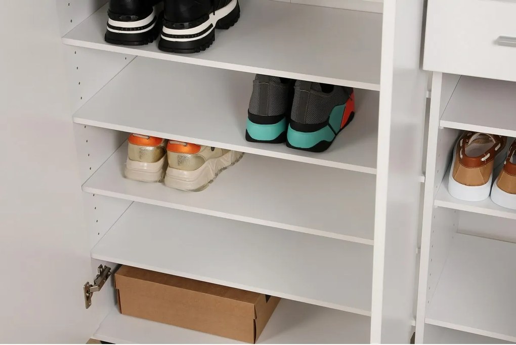 Adre White cipősszekrény