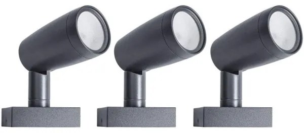 Ledvance - SET 3x LED RGBW kültéri lámpa SMART + SPOT 3xLED / 4,5W / 230V IP65 Wi-Fi