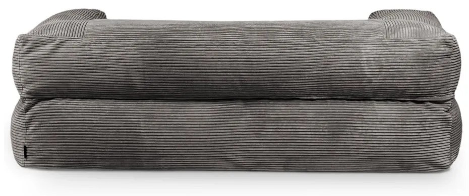 Krémszínű kordbársony babzsákfotel Sofa MooG – SLOWDOWN