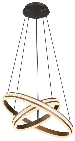 Globo 67314-60H - LED Dimmelhető csillár zsinóron GROUNI LED/60W/230V + távirányító