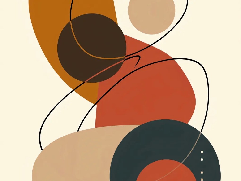 Poszter 40x30cm Harmónia geometria