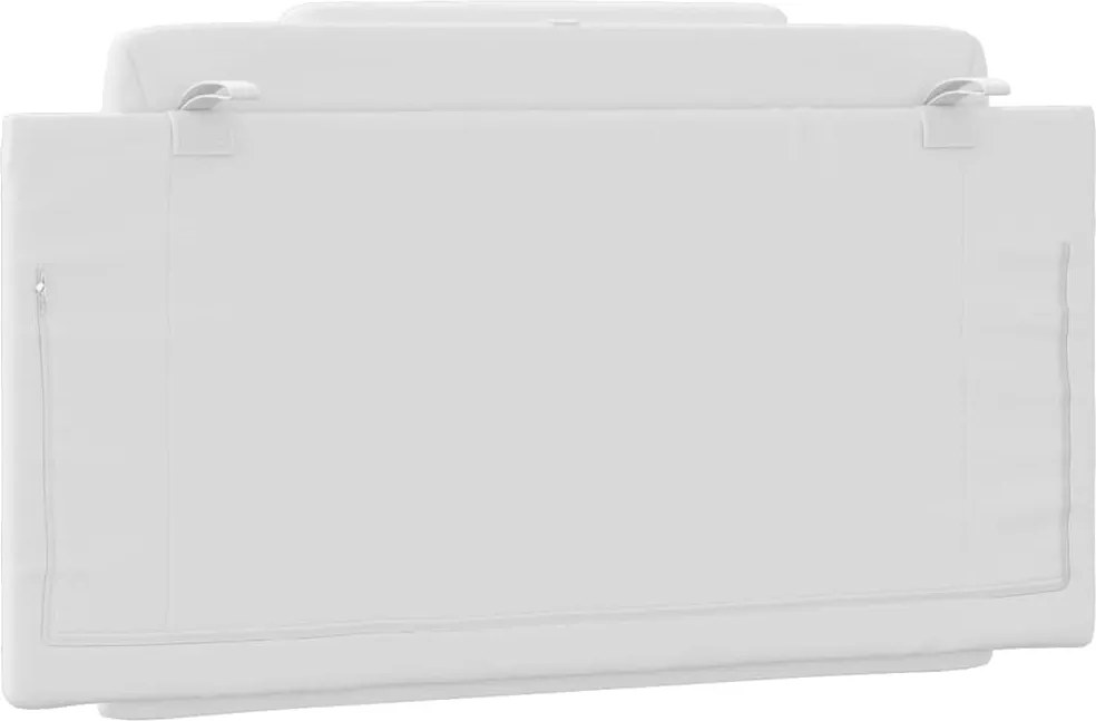 fehér műbőr fejtámla párna Viana 100 cm