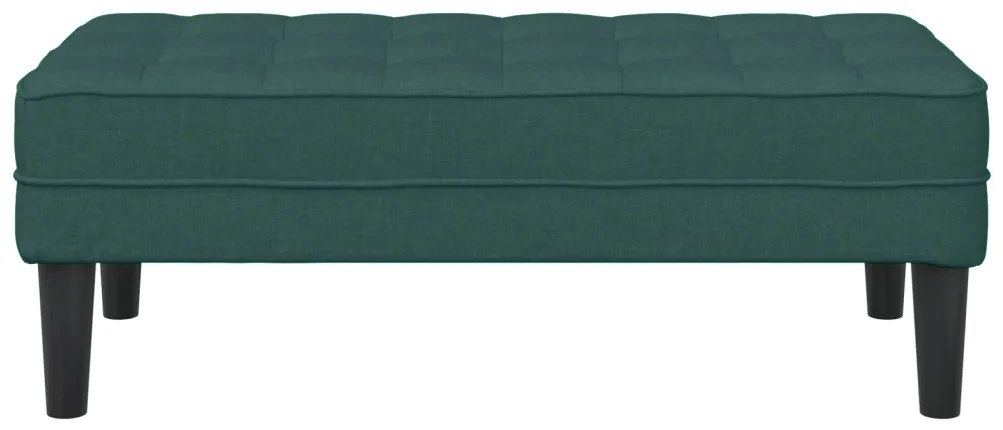 Pad Sötét Zöld 113x57x39 cm Szövet