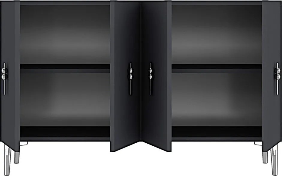 Salkım 120 - Anthracite, Silver