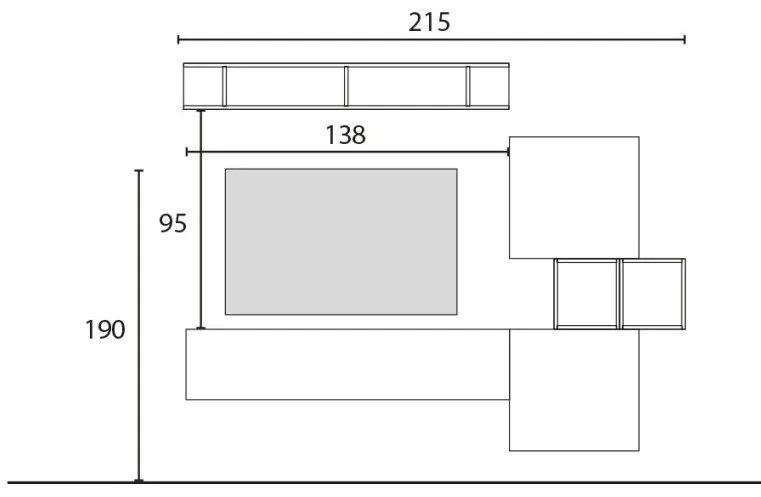Infinity 2.0 5 db-os szett bézs / Mercure tölgy