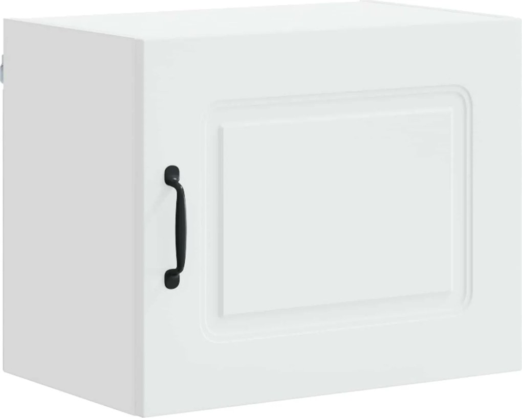 vidaXL Konyhaszekrény tárolóval Kalmar Fehér 50 x 31 x 40 cm Faanyag