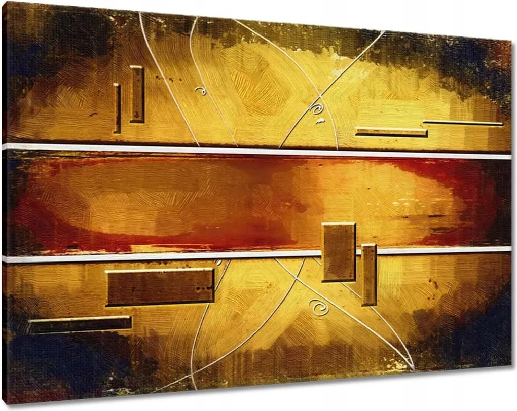 Vászonkép 100x70 Megnyugvás bronzban