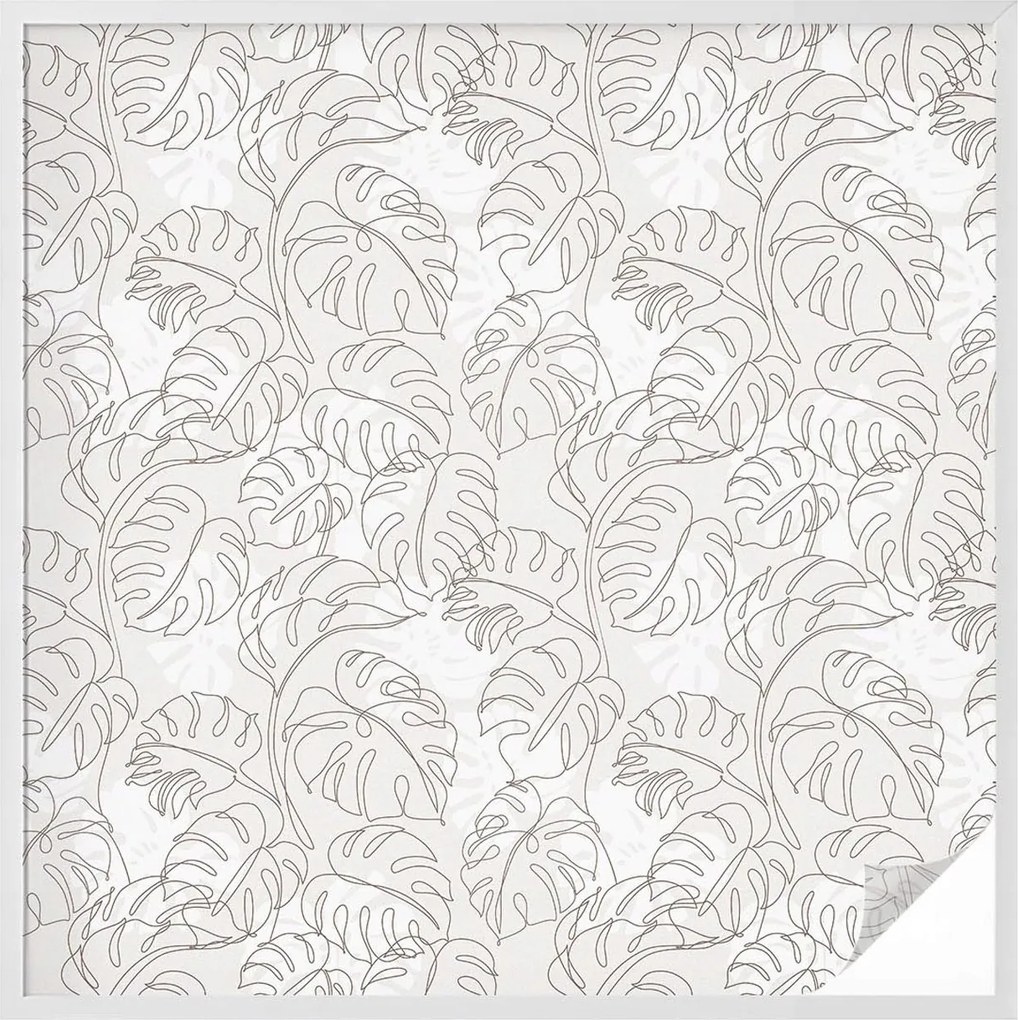 Szélvédőfólia Ablak Adatvédelem Növényi dísz 100x100