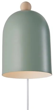 Nordlux - Fali spotlámpa GASTON 1xE27/15W/230V zöld