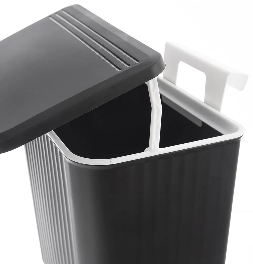 Fekete műanyag szemetes 13 l – Orion