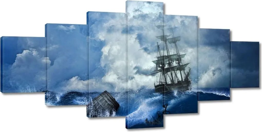 Képek 210x100 Vihar Tenger Hajó Tájkép