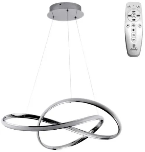 Brilagi - LED Dimmelhető csillár zsinóron COSMOWAVE LED/70W/230V 3000-6500K fehér + távirányító