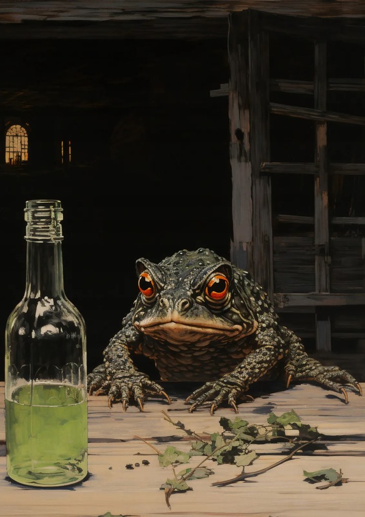 Poszter 21x29,7cm Várakozás a félhomályban