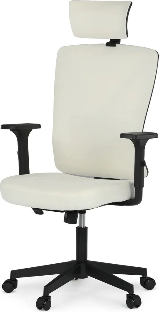 Bézs szövet irodai szék hinta mechanizmussal – KA-W3137
