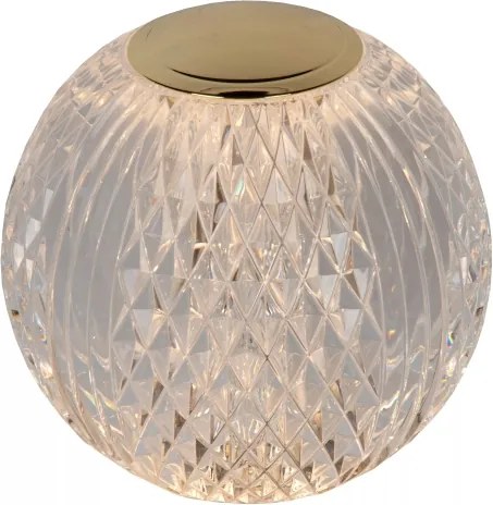Lucide 13599/02/60 - CINTRA dimmelhető, újratölthető asztali LED-lámpa LED/2W/3,7V 4000 mAh