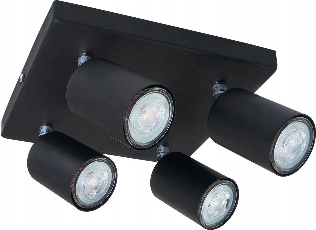 Lámpa mennyezeti fali lámpa állítható spot 4 GU10