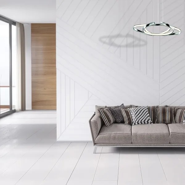 LED Csillár zsinóron COPERNICUS 1xLED/46W/230V