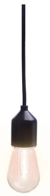 Bulb LED fényfüzér, 10 izzós, hosszúság 8 m - DecoKing
