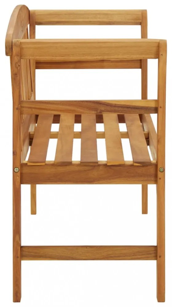 tömör tíkfa kerti pad 114 cm