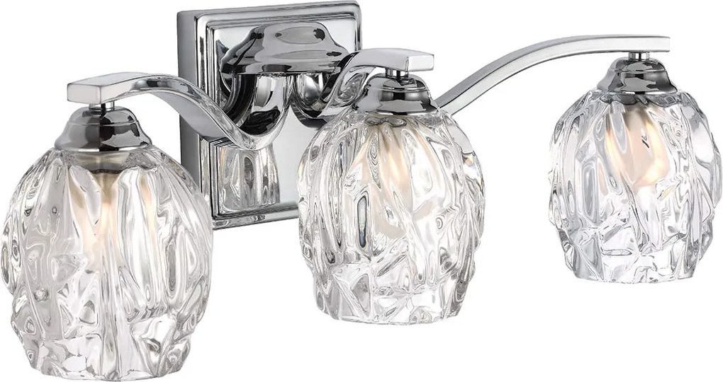 Feiss glamour klasszikus tükör világítás bath króm átlátszó elsfe-kalli3-bath IP44