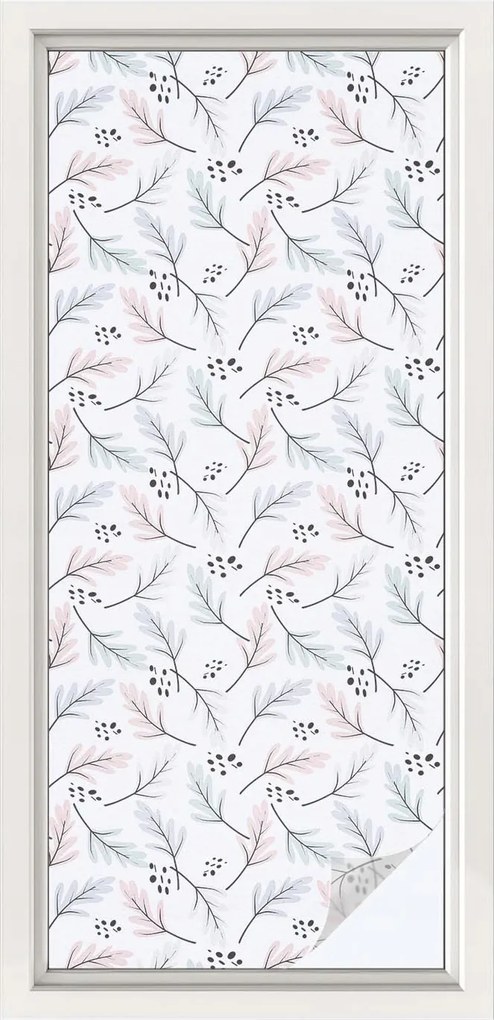 Furnér Ablakfólia Szélvédőre Adatvédelem Növényi levelek 50x116