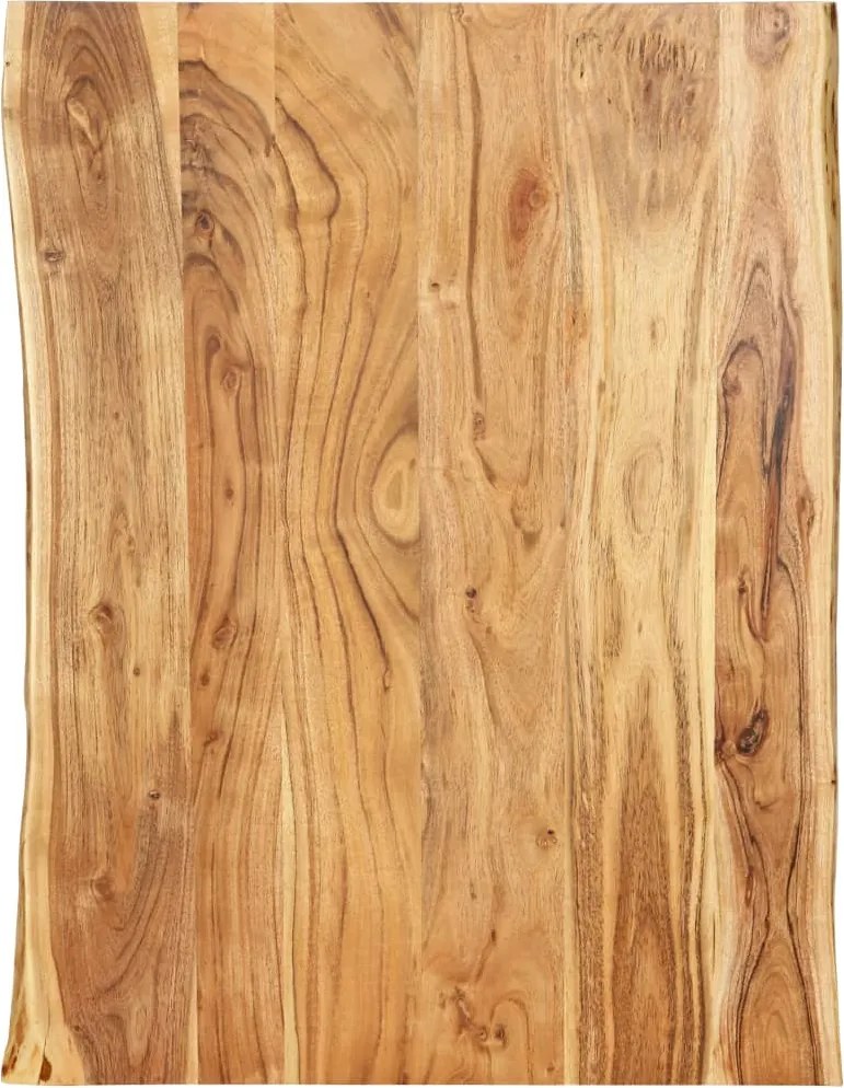 vidaXL tömör akácfa asztallap 80 x (50-60) x 2,5 cm