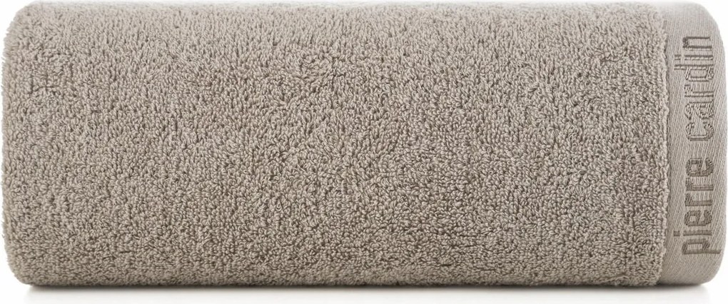 Pierre Cardin törölköző 30x50 Evi sötét bézs prémium pamut 430gr