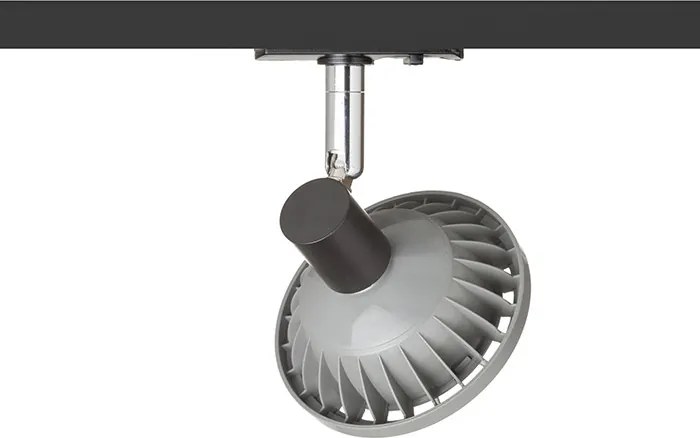 RENDL TRICA egyáramkörös sínre fekete 230V LED GU10 12W